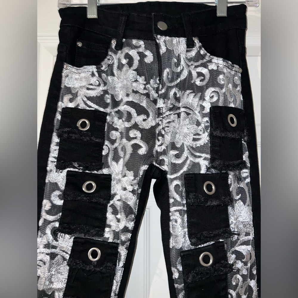 WATSON lace design jeans women’s size 28